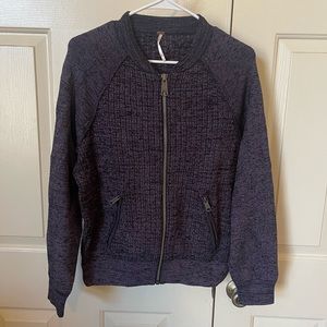 Free People Zip up Sweater